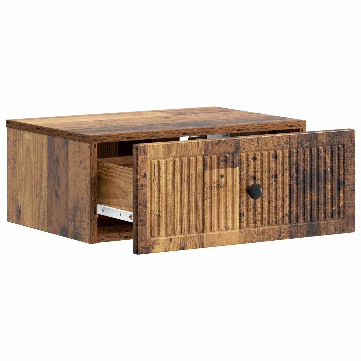 Armadio da Notte con cassetto Legno antico 49 x 34,5 x 20 cm | homemem39