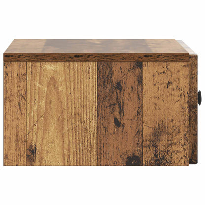 Armadio da Notte con cassetto Legno antico 49 x 34,5 x 20 cm | homemem39
