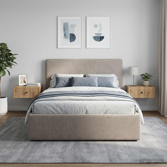 Armadio da Notte 2 pz Rovere Artigianale 49 x 34,5 x 20 cm