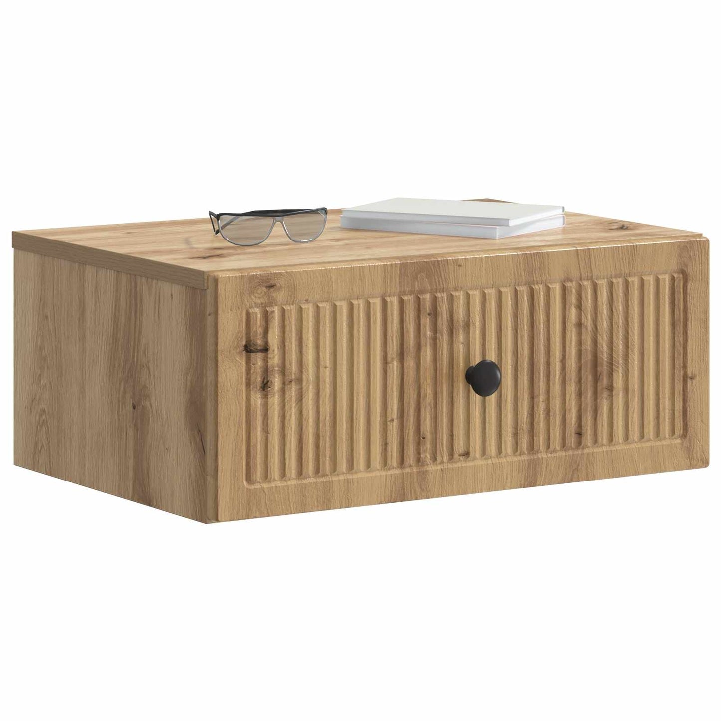Armadio da Notte 2 pz Rovere Artigianale 49 x 34,5 x 20 cm | homemem39