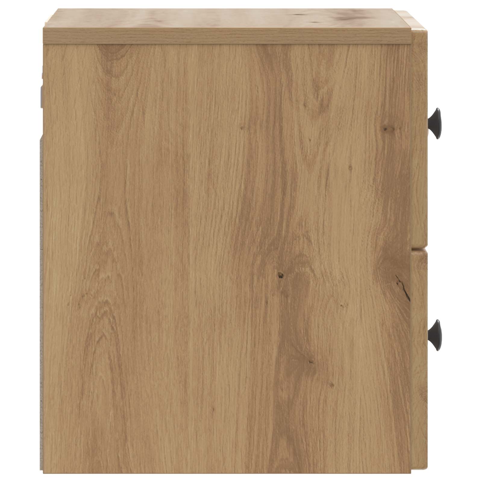 Mobiletto da notte a muro Rovere Artigianale 33 x 34,5 x 40 cm | homemem39