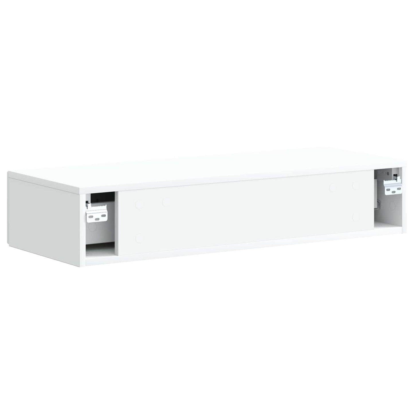 Tavolino da Parete Laterale Bianco 87,5 x 34,5 x 17 cm | homemem39