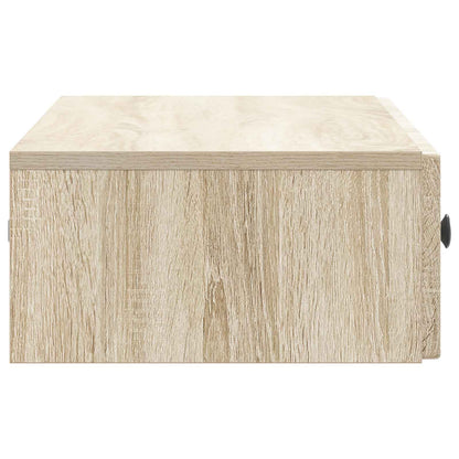 Tavolino da Parete Laterale Rovere Sonoma 87,5 x 34,5 x 17 cm | homemem39