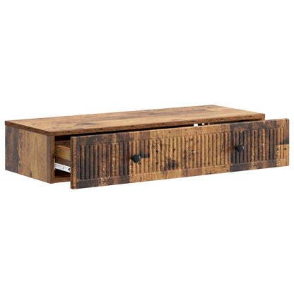 Tavolino da Parete Laterale Legno antico 87,5 x 34,5 x 17 cm | homemem39
