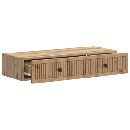 Tavolino da Parete Laterale Rovere Artigianale | homemem39