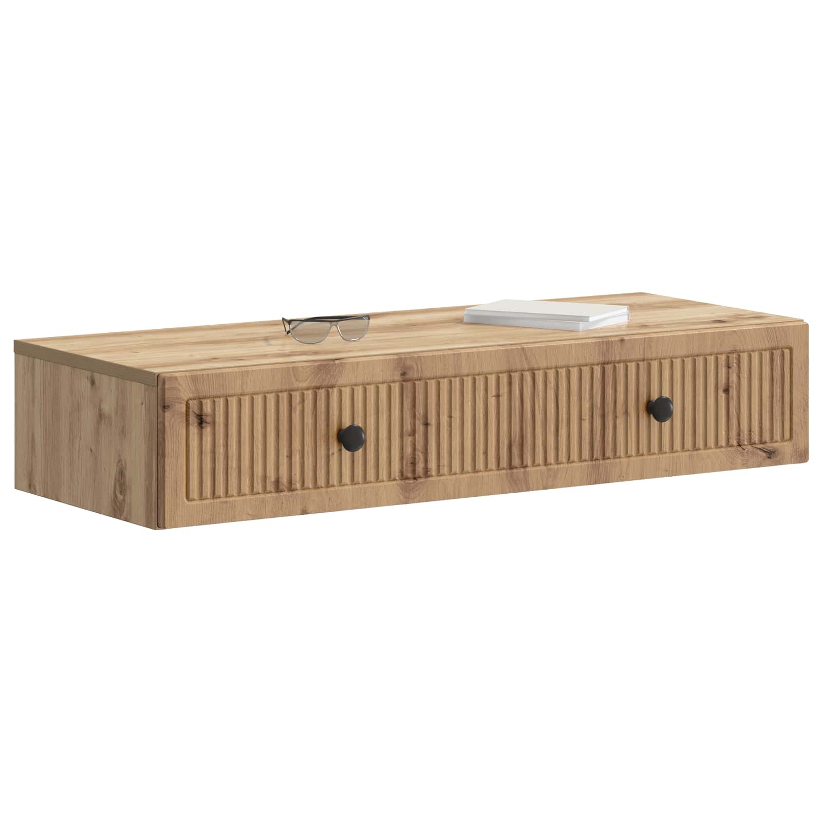 Tavolino da Parete Laterale Rovere Artigianale | homemem39