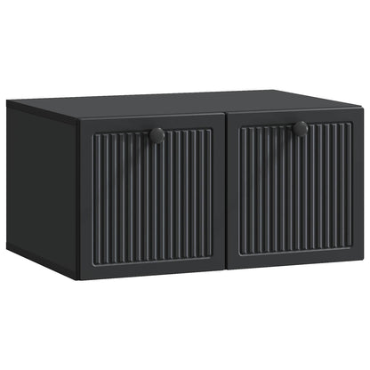 Mobile Porta TV da Muro Nero 59,5 x 41 x 30 cm | homemem39