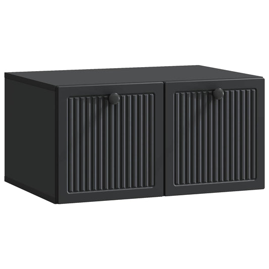 Mobile Porta TV da Muro Nero 59,5 x 41 x 30 cm | homemem39