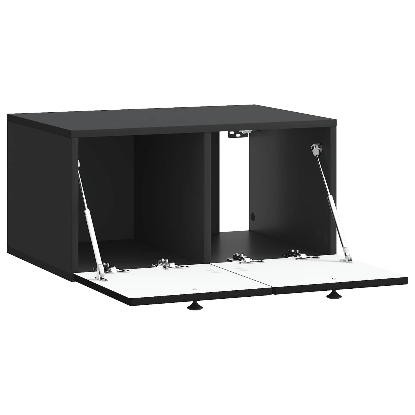 Mobile Porta TV da Muro Nero 59,5 x 41 x 30 cm