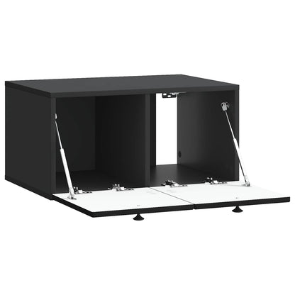 Mobile Porta TV da Muro Nero 59,5 x 41 x 30 cm