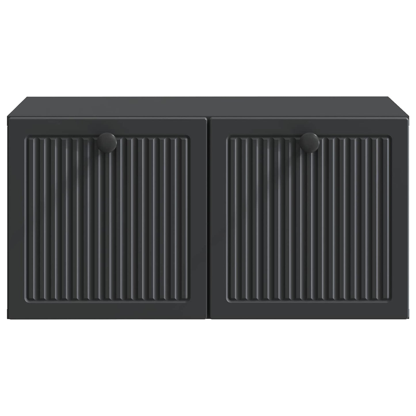 Mobile Porta TV da Muro Nero 59,5 x 41 x 30 cm | homemem39