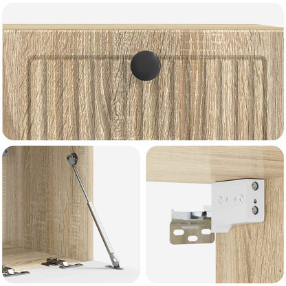 Mobile Porta TV da Muro Rovere Sonoma 59,5 x 41 x 30 cm | homemem39