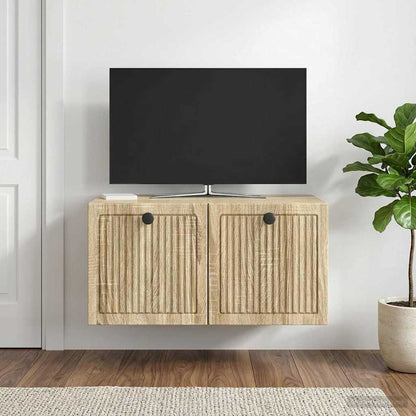 Mobile Porta TV da Muro Rovere Sonoma 59,5 x 41 x 30 cm