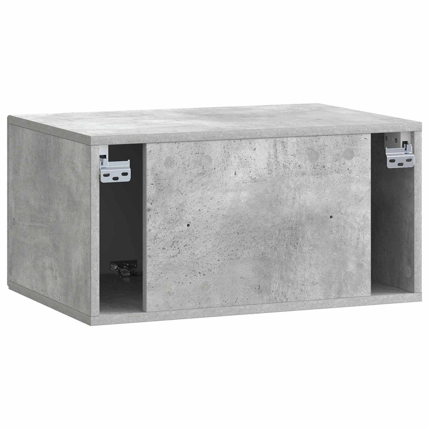 Mobile Porta TV da Muro Grigio Cemento 59,5 x 41 x 30 cm