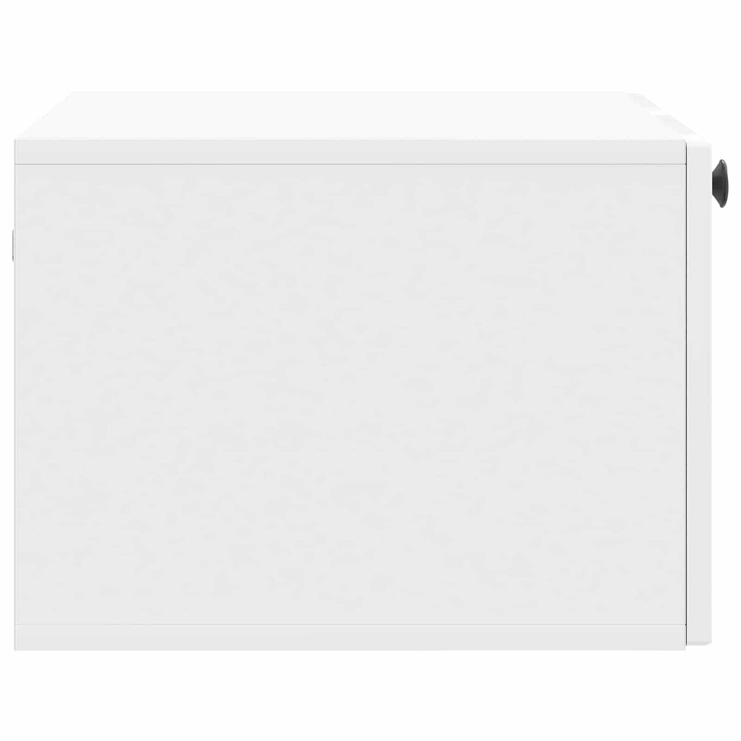 Mobile Porta TV da Muro Bianco Lucido 59,5 x 41 x 30 cm