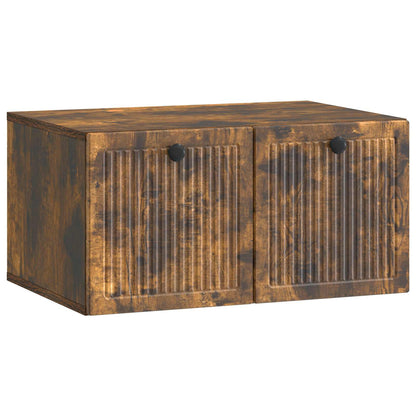 Mobile Porta TV da Muro Rovere Fumo 59,5 x 41 x 30 cm | homemem39