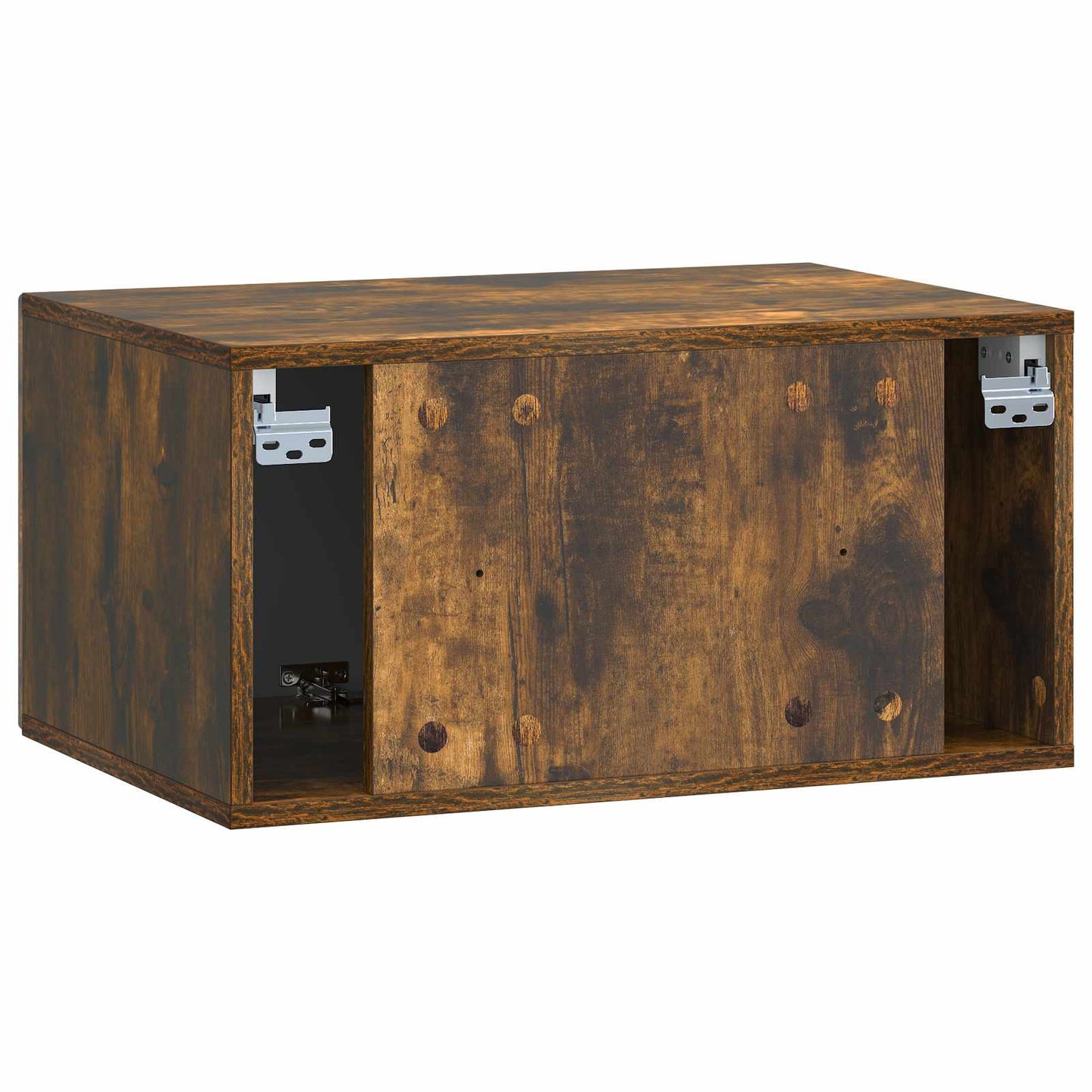 Mobile Porta TV da Muro Rovere Fumo 59,5 x 41 x 30 cm | homemem39