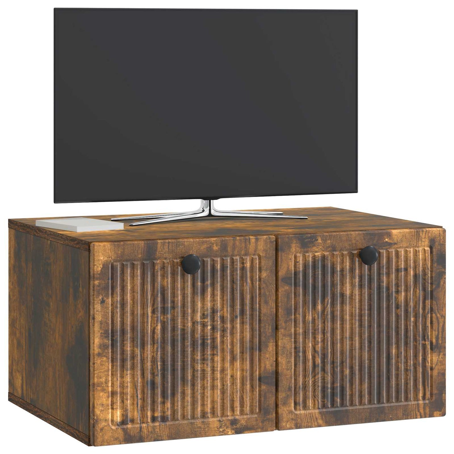 Mobile Porta TV da Muro Rovere Fumo 59,5 x 41 x 30 cm | homemem39