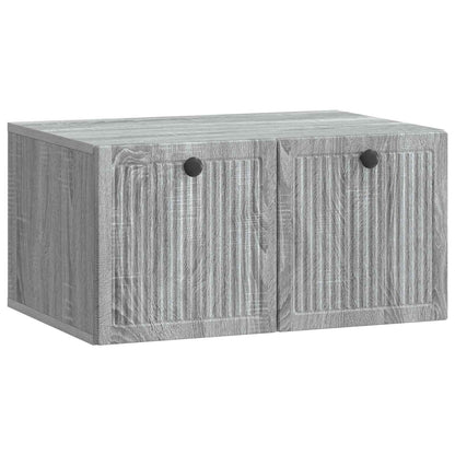 Mobile Porta TV da Muro Grigio Sonoma 59,5 x 41 x 30 cm | homemem39