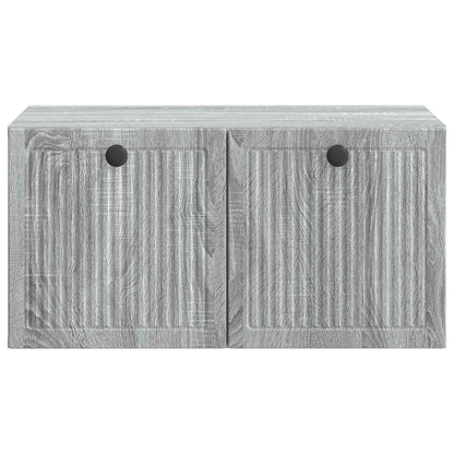 Mobile Porta TV da Muro Grigio Sonoma 59,5 x 41 x 30 cm | homemem39