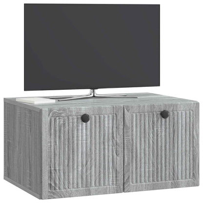 Mobile Porta TV da Muro Grigio Sonoma 59,5 x 41 x 30 cm
