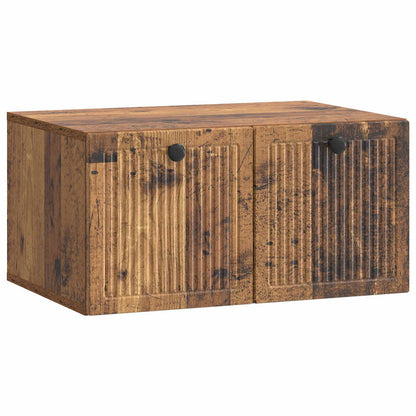Mobile Porta TV da Muro Legno antico 59,5 x 41 x 30 cm | homemem39