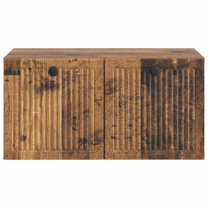 Mobile Porta TV da Muro Legno antico 59,5 x 41 x 30 cm | homemem39