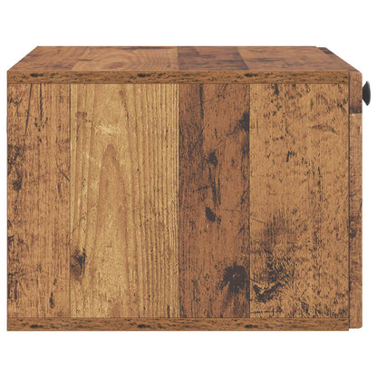 Mobile Porta TV da Muro Legno antico 59,5 x 41 x 30 cm
