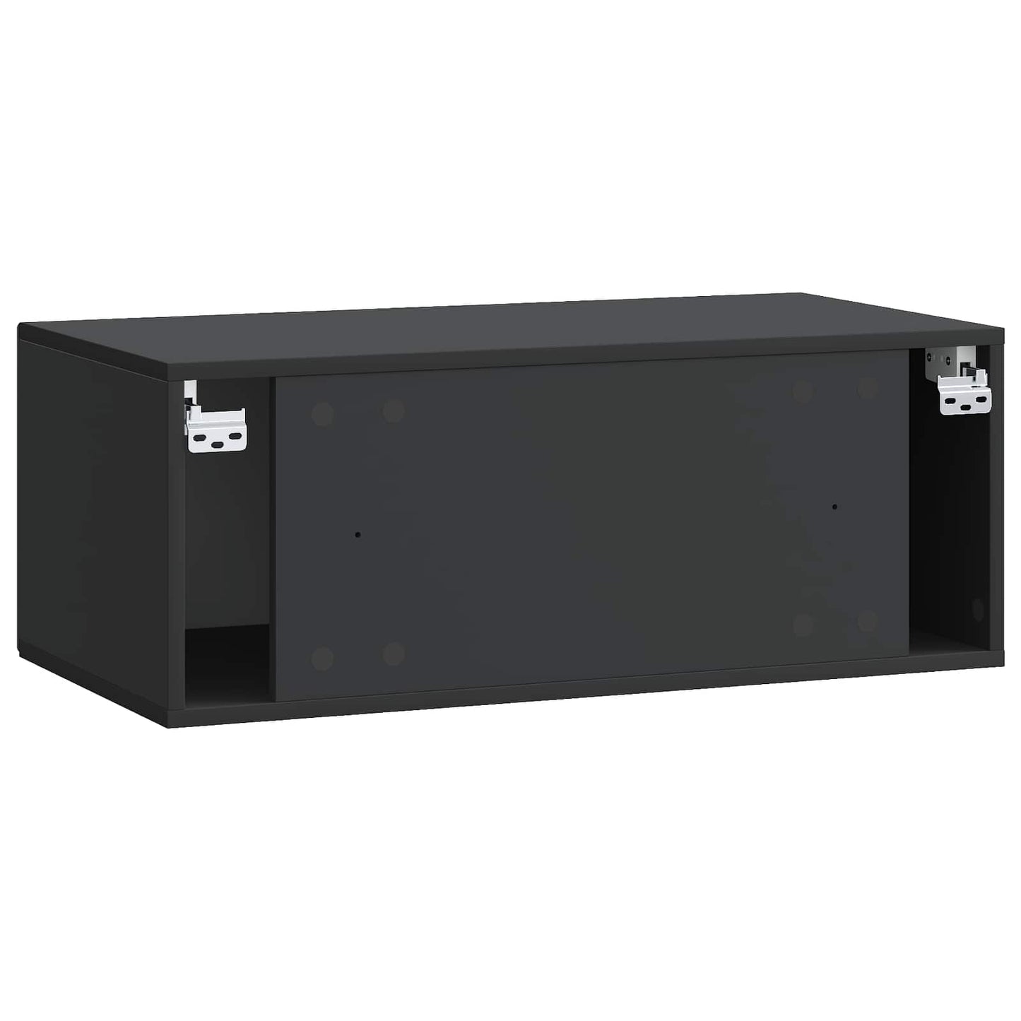 Mobile Porta TV da Muro Nero 78,5 x 41 x 30 cm | homemem39