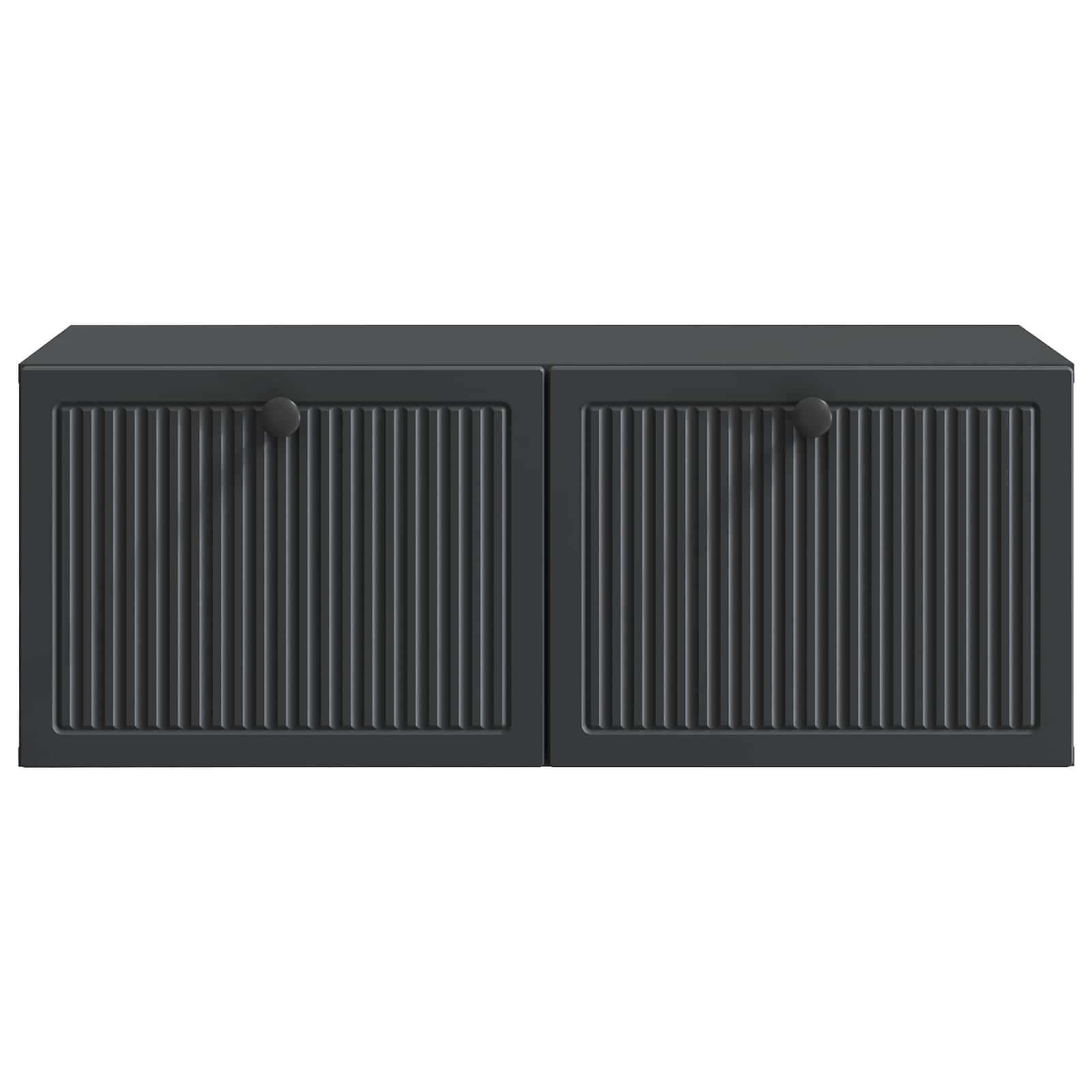 Mobile Porta TV da Muro Nero 78,5 x 41 x 30 cm | homemem39