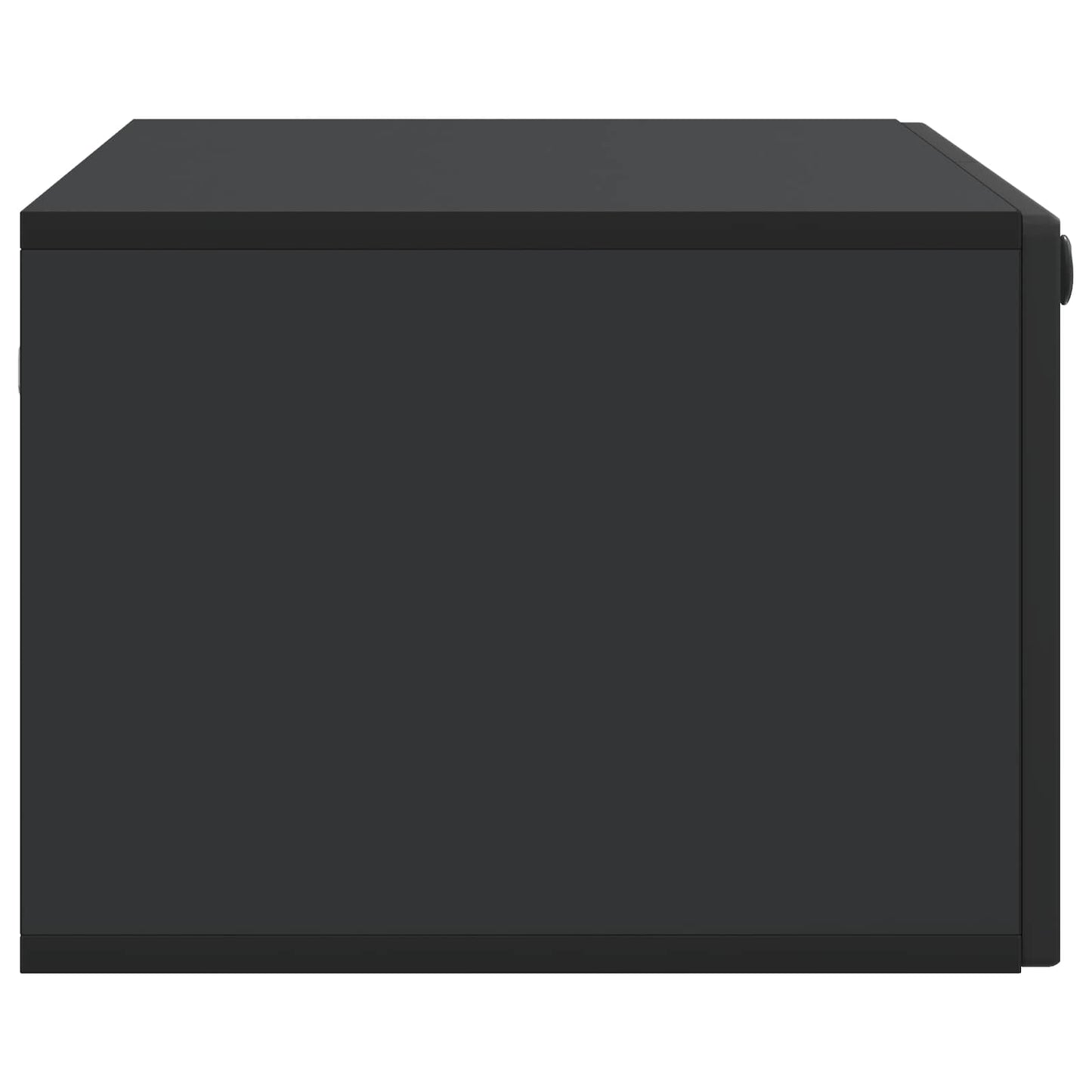 Mobile Porta TV da Muro Nero 78,5 x 41 x 30 cm | homemem39