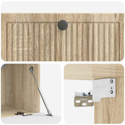 Mobile Porta TV da Muro Rovere Sonoma 78,5 x 41 x 30 cm