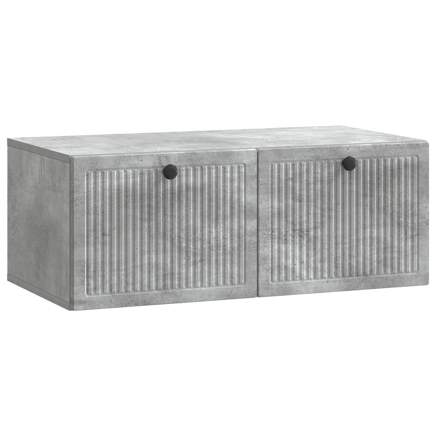 Mobile Porta TV da Muro Grigio Cemento 78,5 x 41 x 30 cm