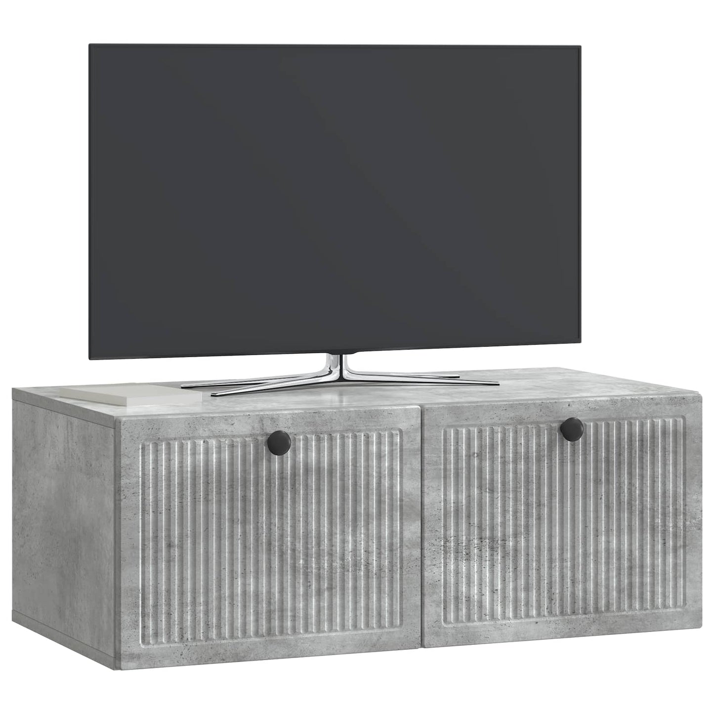 Mobile Porta TV da Muro Grigio Cemento 78,5 x 41 x 30 cm | homemem39