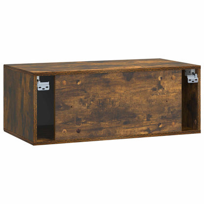 Mobile Porta TV da Muro Rovere Fumo 78,5 x 41 x 30 cm | homemem39