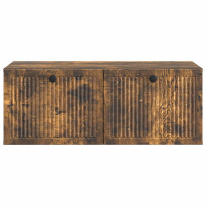 Mobile Porta TV da Muro Rovere Fumo 78,5 x 41 x 30 cm | homemem39