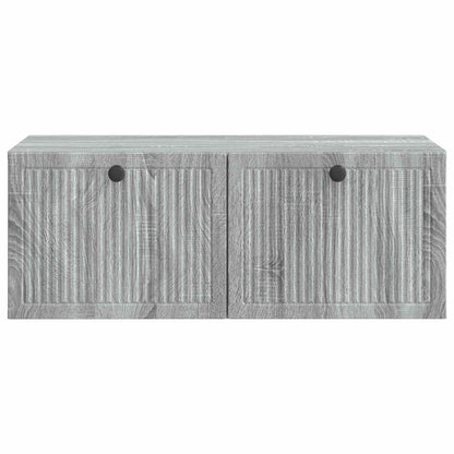 Mobile Porta TV da Muro Grigio Sonoma 78,5 x 41 x 30 cm | homemem39