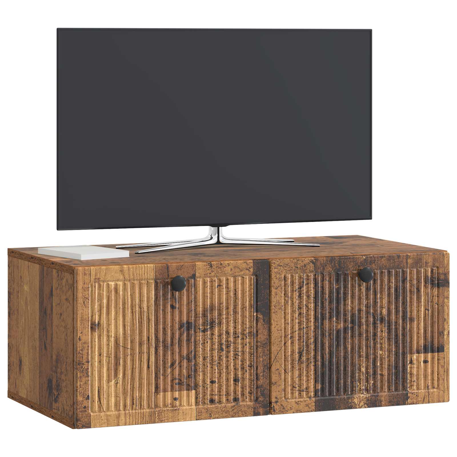 Mobile Porta TV da Muro Legno antico 78,5 x 41 x 30 cm | homemem39