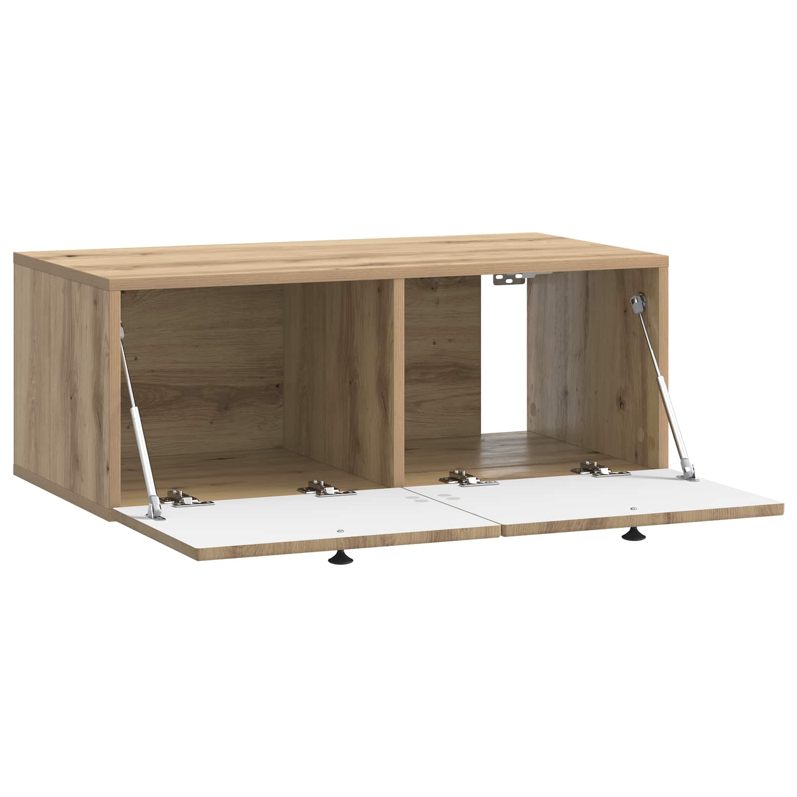 Mobile Porta TV da Muro Rovere Artigianale 78,5 x 41 x 30 cm | homemem39