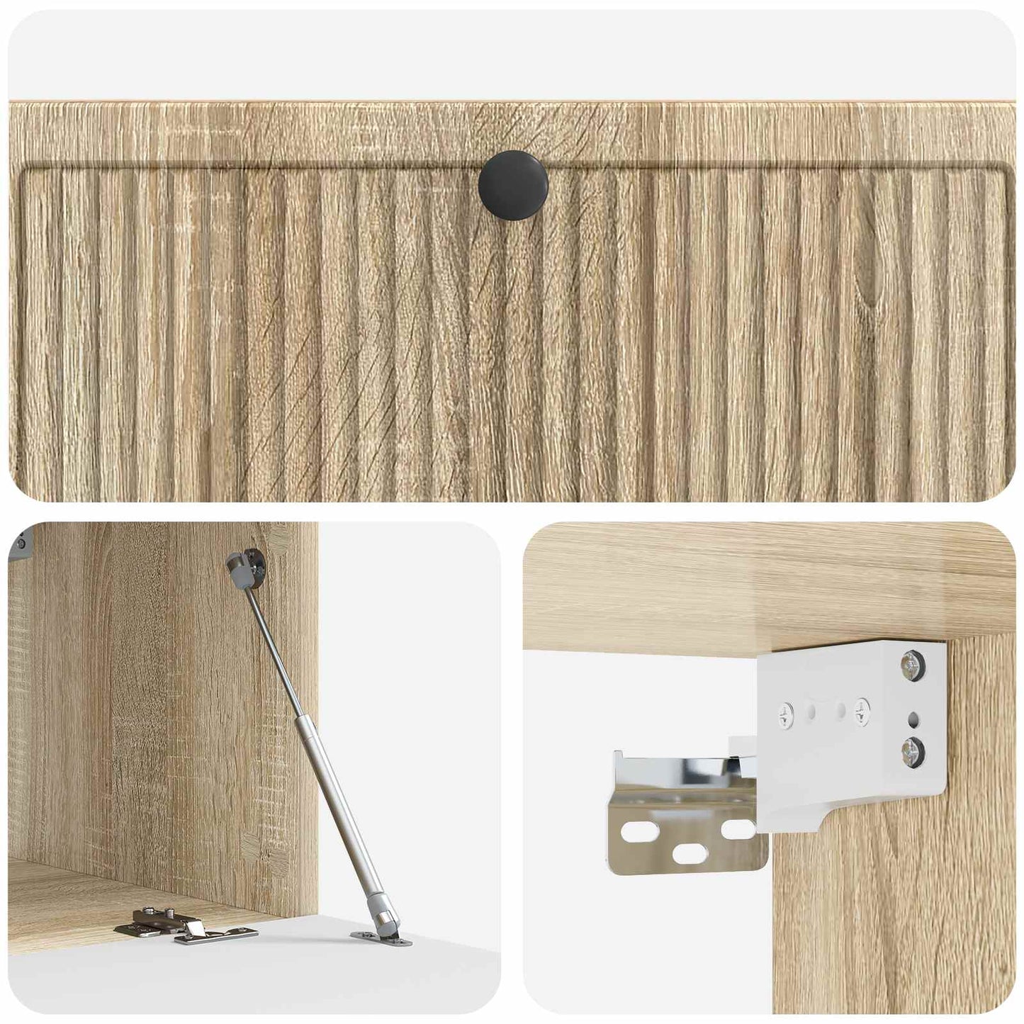 Mobile Porta TV da Muro Rovere Sonoma 98 x 41 x 30 cm