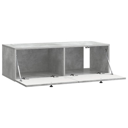 Mobile Porta TV da Muro Grigio Cemento 98 x 41 x 30 cm