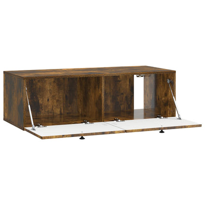 Mobile Porta TV da Muro Rovere Fumo 98 x 41 x 30 cm