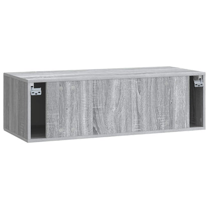 Mobile Porta TV da Muro Grigio Sonoma 98 x 41 x 30 cm | homemem39