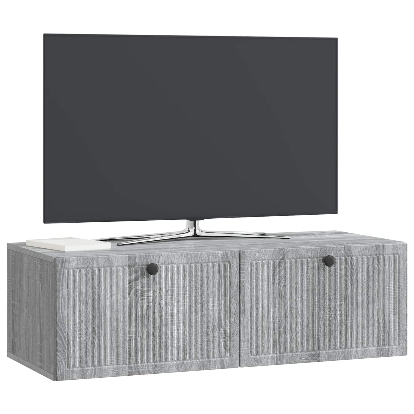Mobile Porta TV da Muro Grigio Sonoma 98 x 41 x 30 cm
