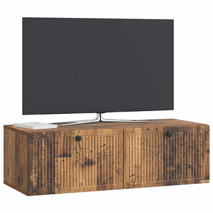 Mobile Porta TV da Muro Legno antico 98 x 41 x 30 cm | homemem39