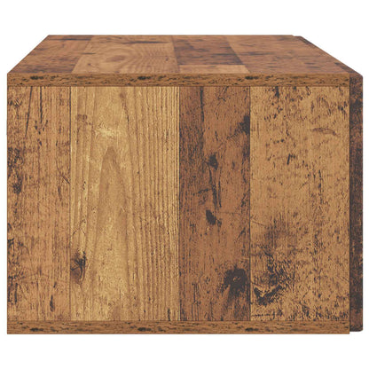 Mobile Porta TV da Muro Legno antico 98 x 41 x 30 cm