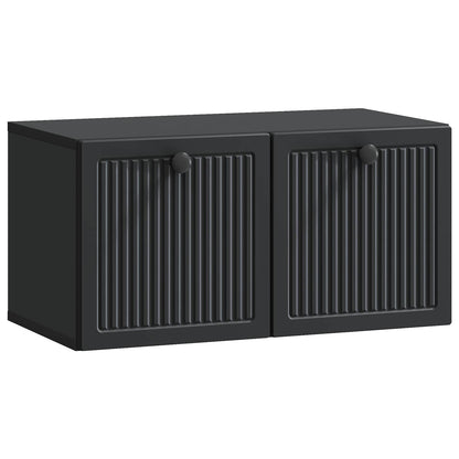 Mobile Porta TV da Muro Nero 59,5 x 31 x 30 cm | homemem39