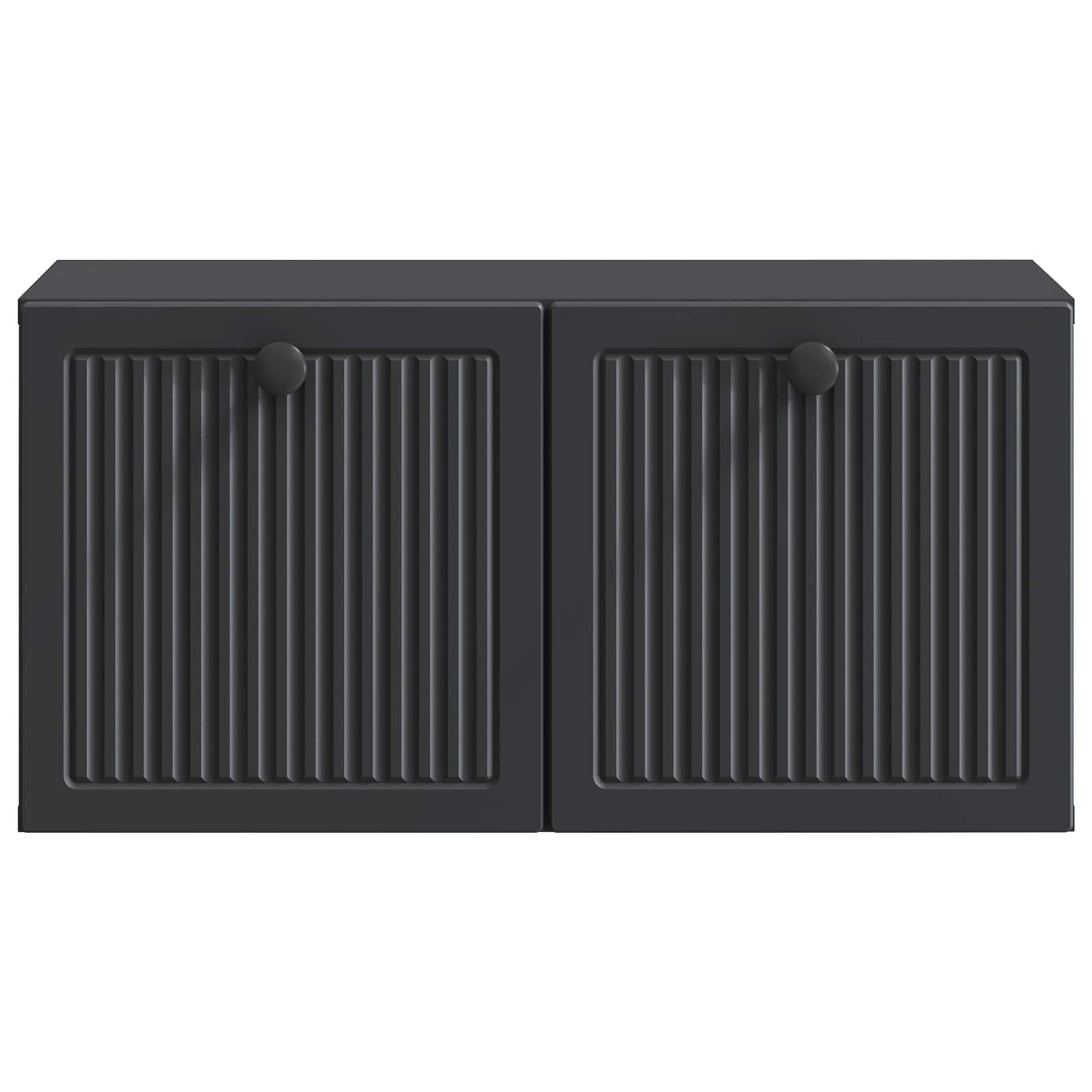 Mobile Porta TV da Muro Nero 59,5 x 31 x 30 cm | homemem39