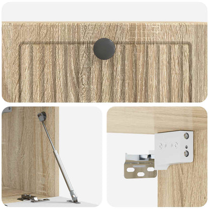 Mobile Porta TV da Muro Rovere Sonoma 59,5 x 31 x 30 cm