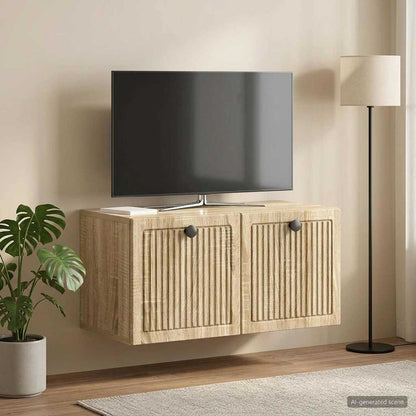 Mobile Porta TV da Muro Rovere Sonoma 59,5 x 31 x 30 cm